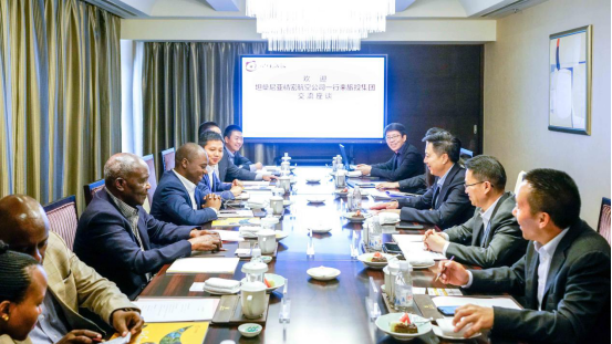 坦桑尼亚驻华参赞一行到永利集团集团交流座谈