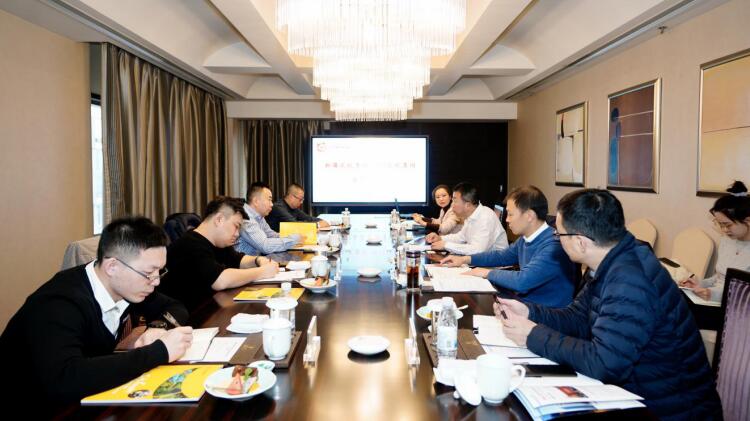 新疆永利集团集团总司理王宏江来访交流