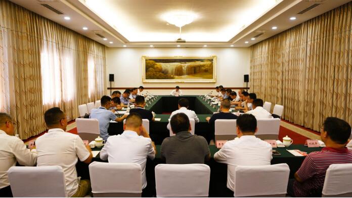 永利集团集团班子实地督导金牛宾馆改（扩）建工程