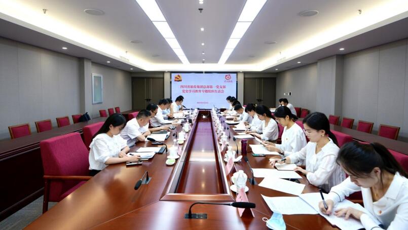 永利集团集团党委书记、董事长任丁加入总部第一党支部党史学习教育专题组织生涯会