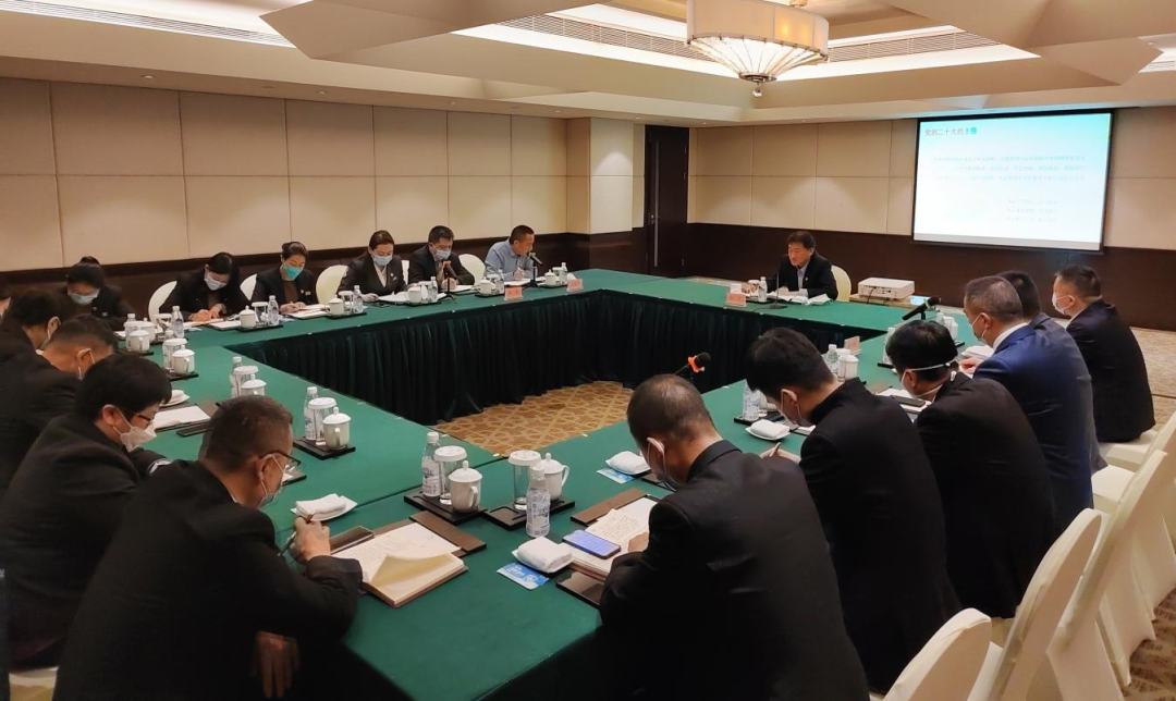四川省永利集团集团党委书记、董事长任丁赴下层联系点宣讲党的二十大精神