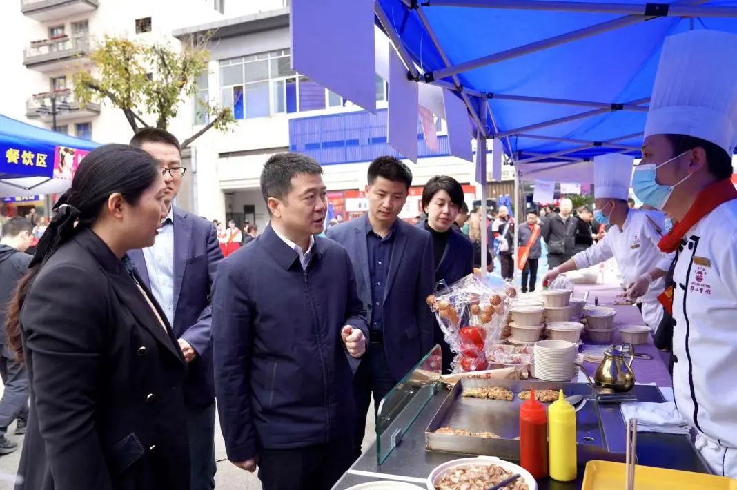 省永利集团集团检查督导2024锦江宾馆春季酒类商务洽谈会现场事情